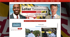 Desktop Screenshot of lollar4governor.com